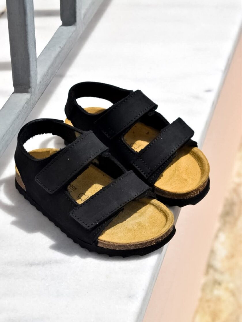 Kids Sandals - Black lovebyhands.gr