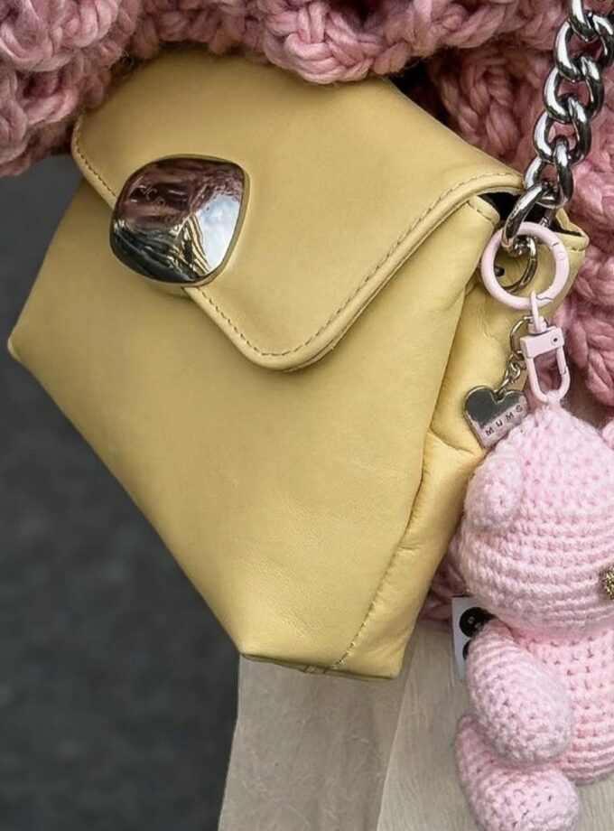 Maya Minibag - Butter Yellow lovebyhands.gr