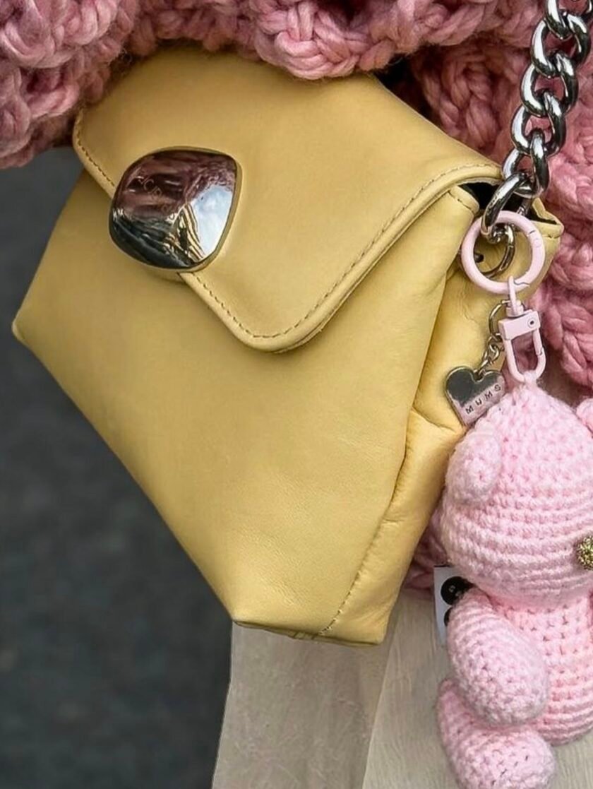 Maya Minibag - Butter Yellow lovebyhands.gr