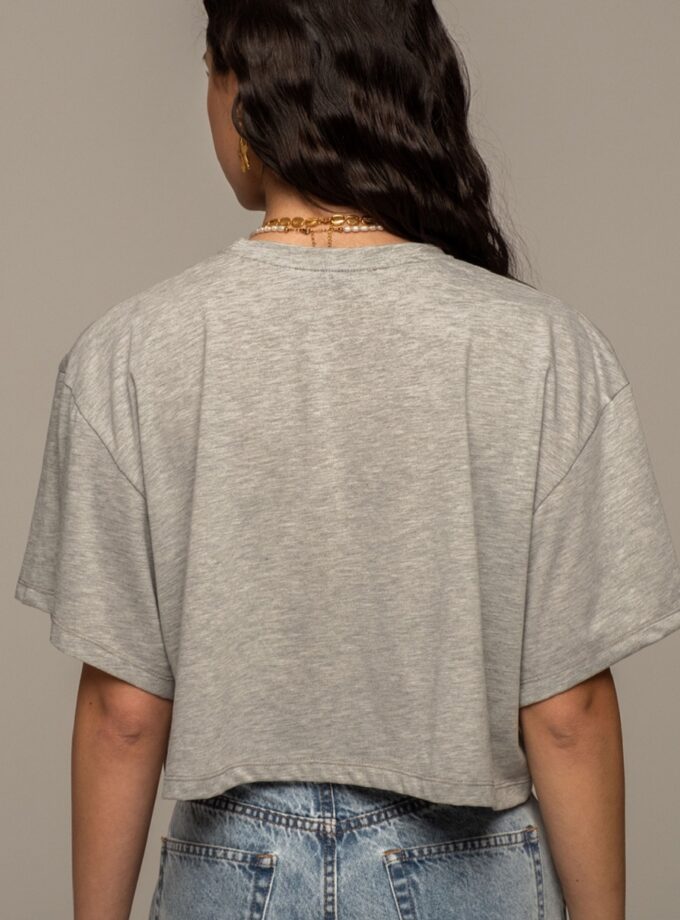 Voyage Crop T-Shirt lovebyhands.gr