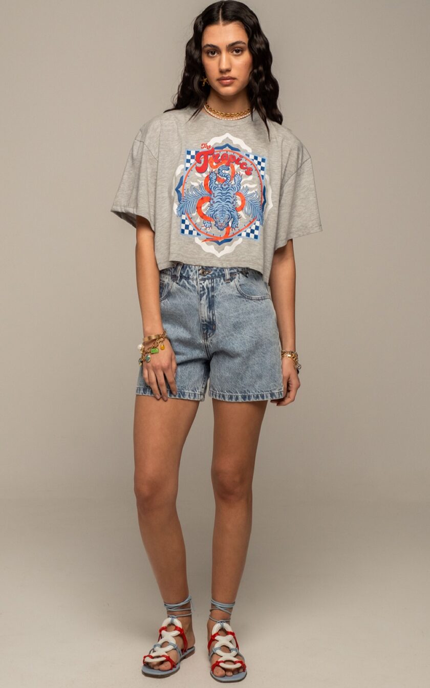 Voyage Crop T-Shirt lovebyhands.gr