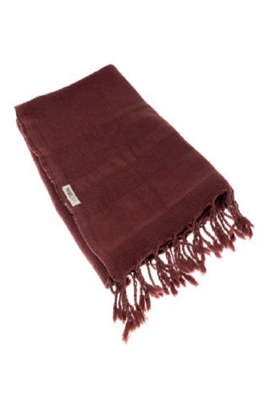 Stonewashed Pestemal - Bordeaux lovebyhands.gr