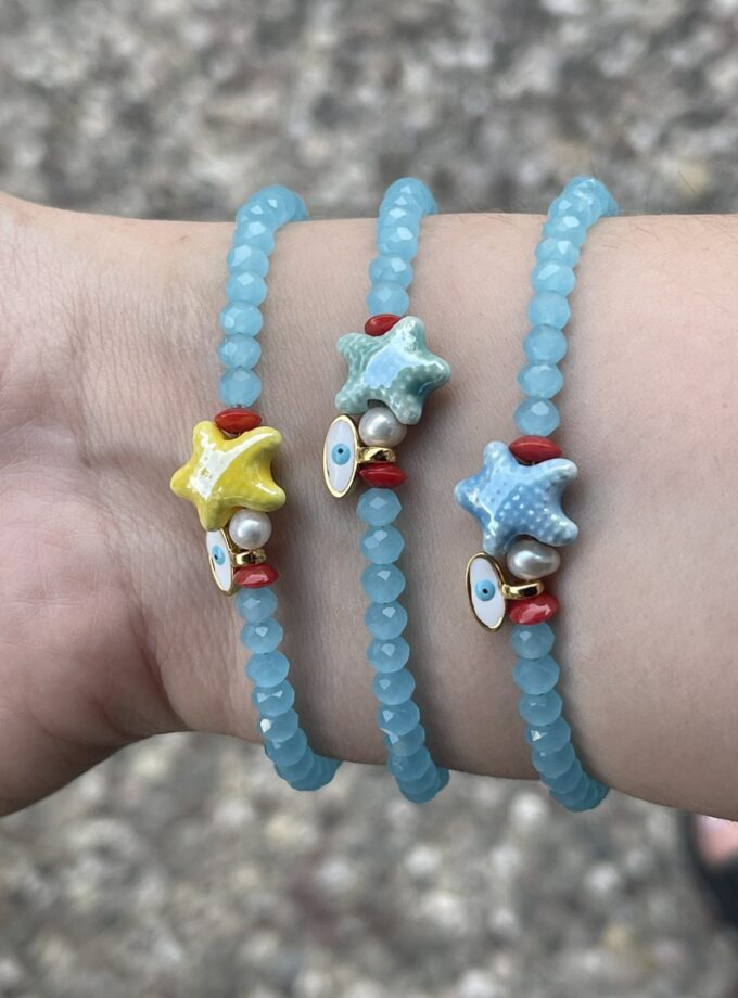 Starfish Bracelets lovebyhands.gr