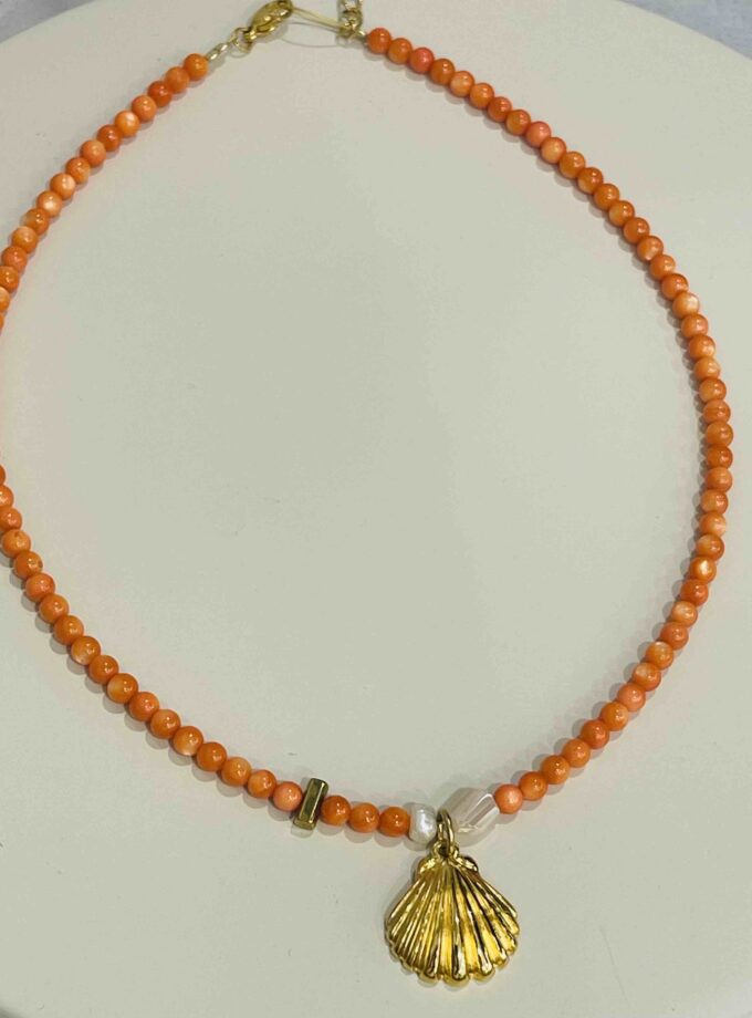 Orange Shell lovebyhands.gr