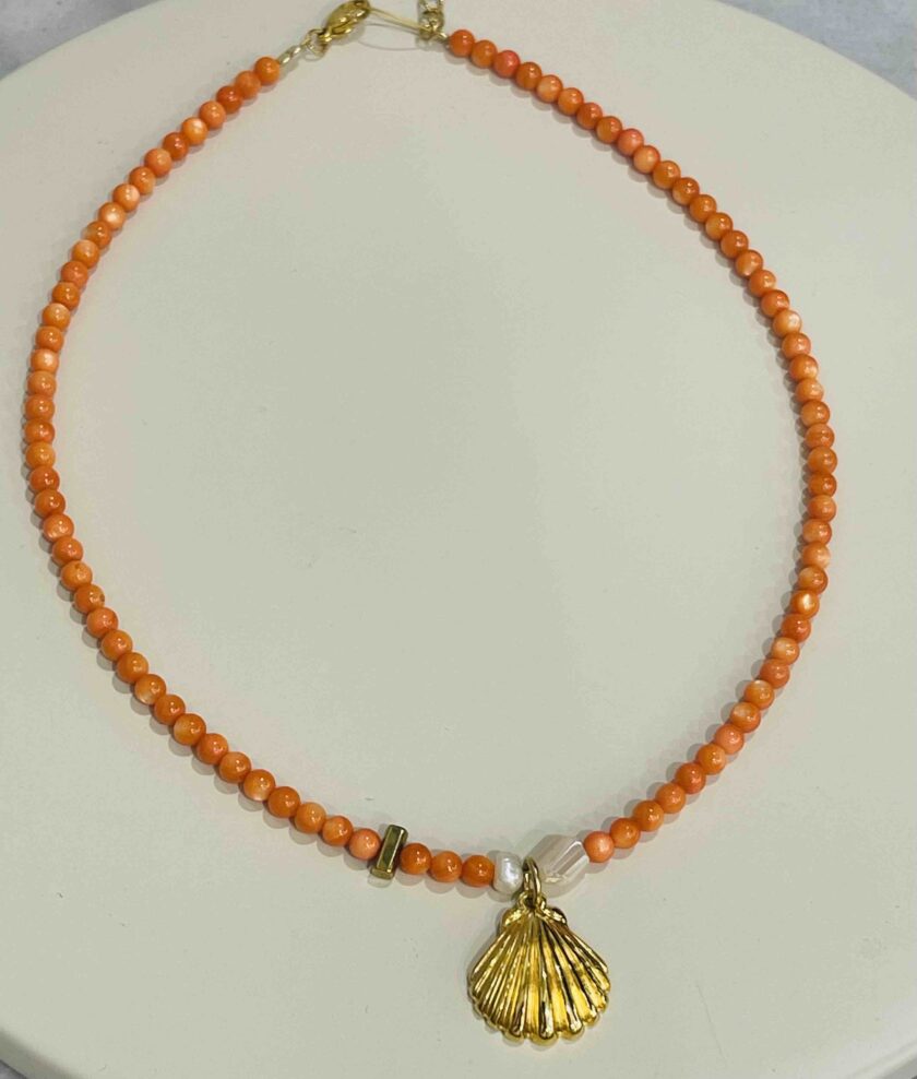 Orange Shell lovebyhands.gr