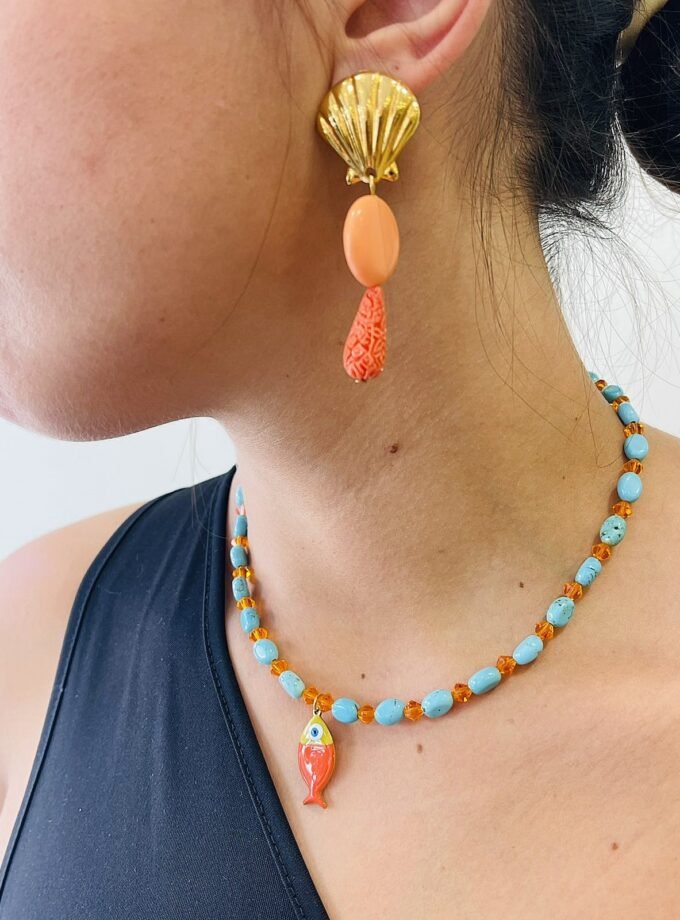 Shell Earrings lovebyhands.gr