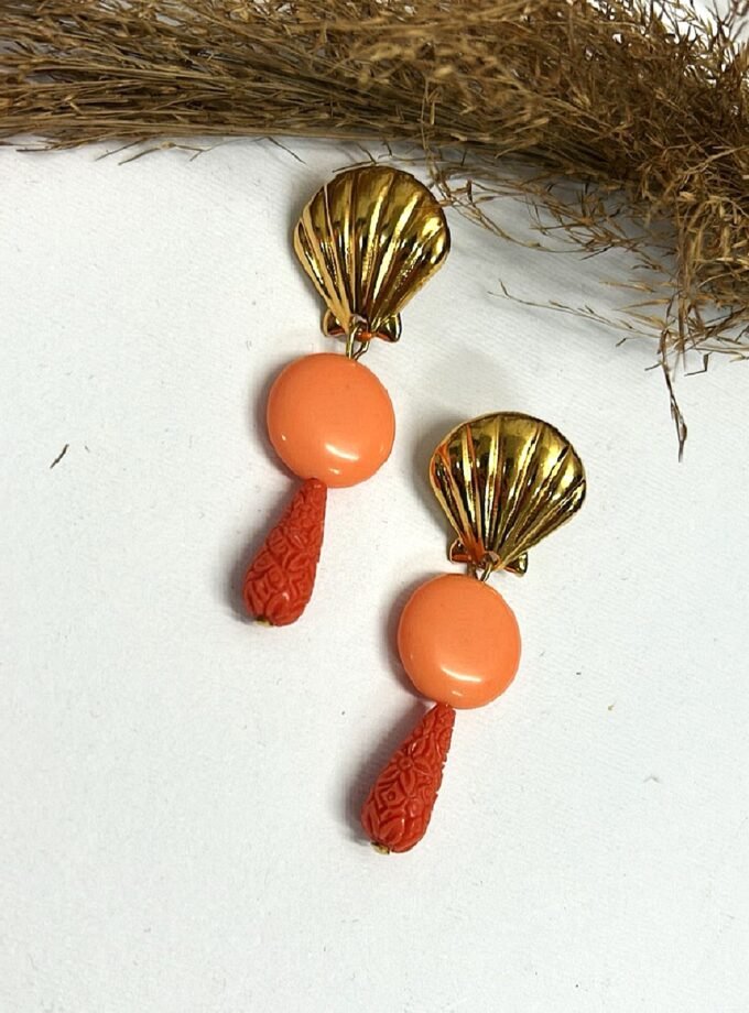 Shell Earrings lovebyhands.gr