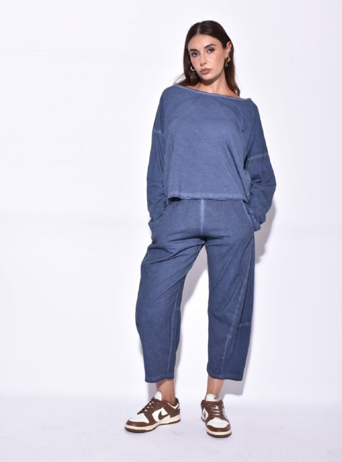 Anastasia Pants - Μπλε lovebyhands.gr