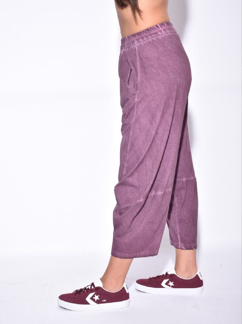 Anastasia Pants - Μωβ lovebyhands.gr